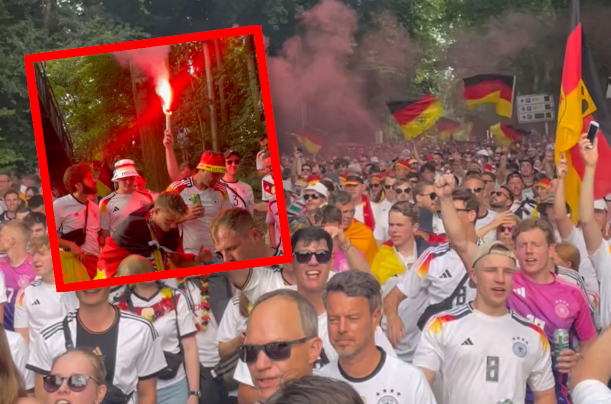 Deutschland Dänemark Wahnsinn in Dortmund! Fans außer Kontrolle