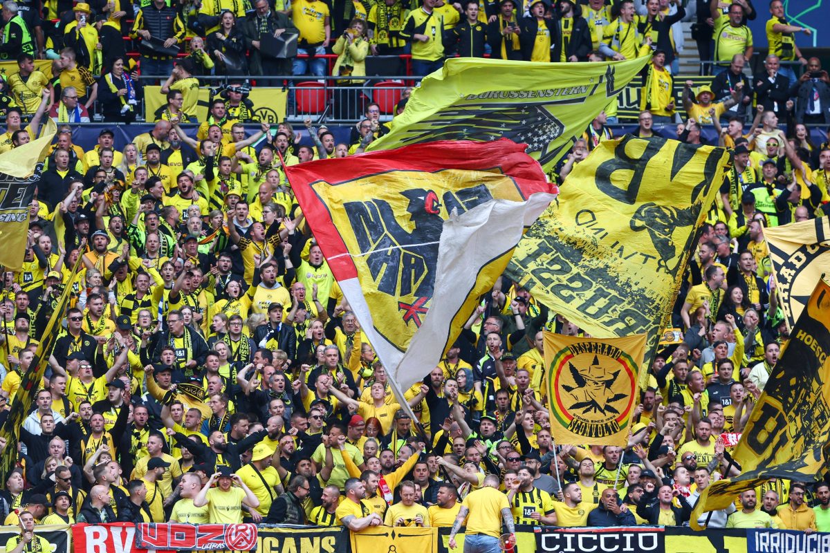 Der Sponsoringvertrag zwischen Borussia Dortmund und Rheinmetall hat zuletzt für große Diskussionen gesorgt. Nun werden die BVB-Fans deutlich.