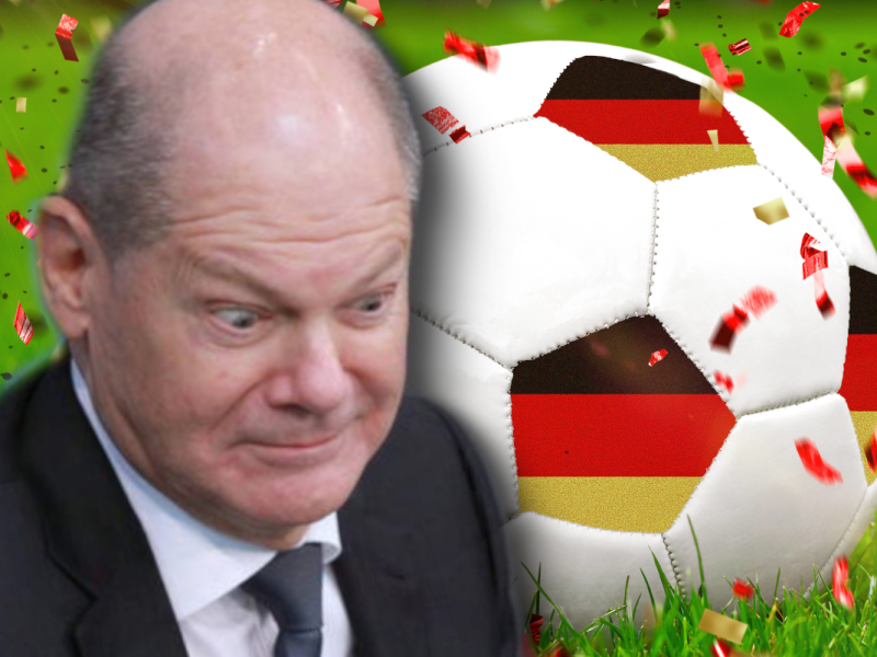 EM 2024: Vor Schottland-Spiel – SO hast du Kanzler Scholz noch nie gesehen