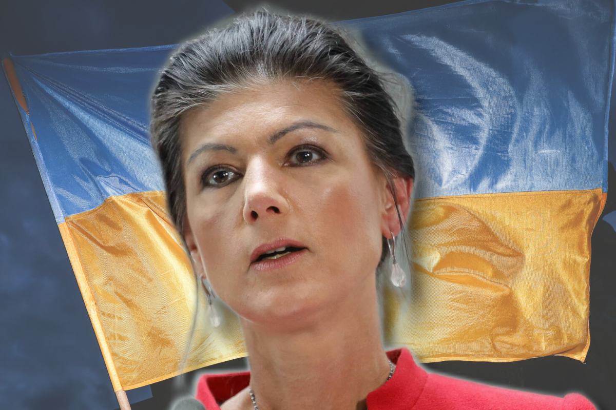 Ukraine: Wagenknecht will nicht dorthin reisen.