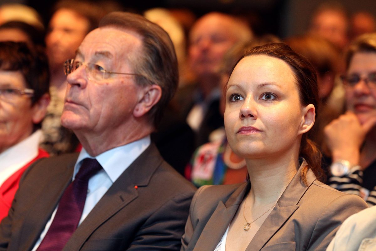 SPD-Politikerin Michelle Müntefering mit Mann Franz.