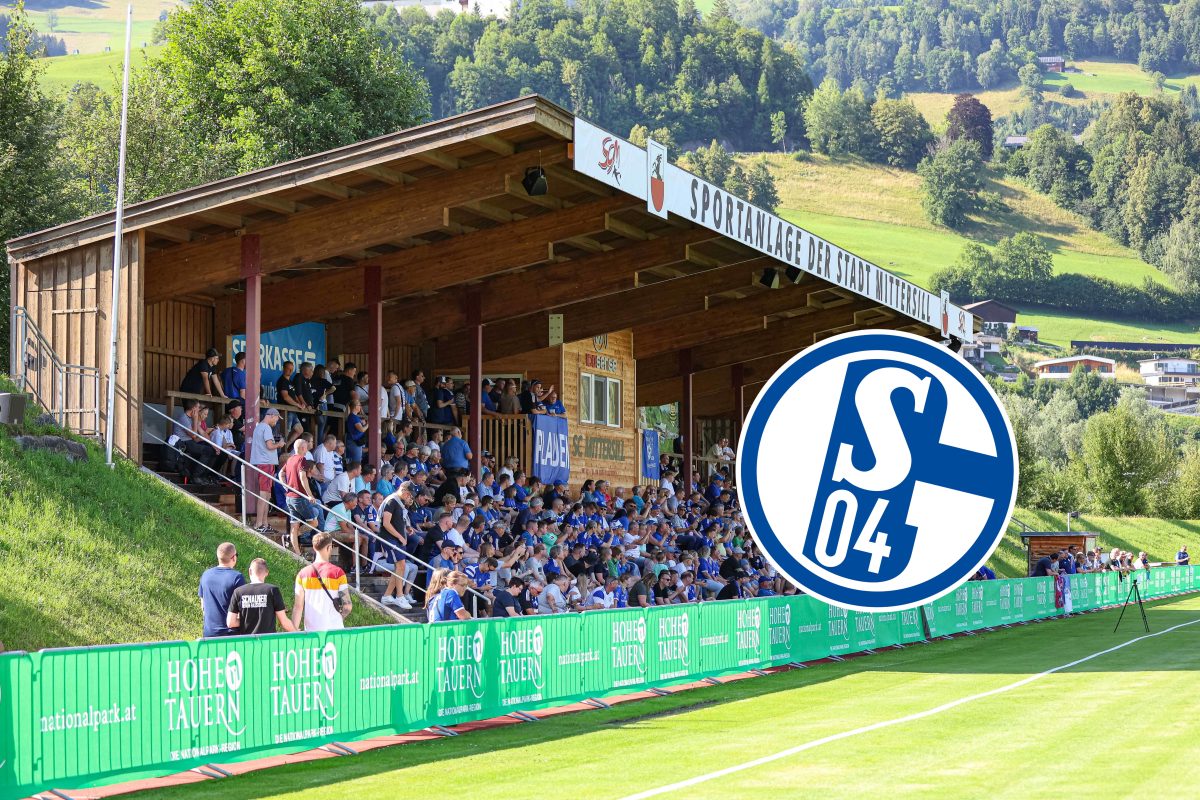 Der FC Schalke 04 ist in Mittersill zu Gast.