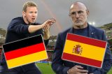 Spanien und Deutschland stehen sich im EM-Viertelfinale gegenüber.