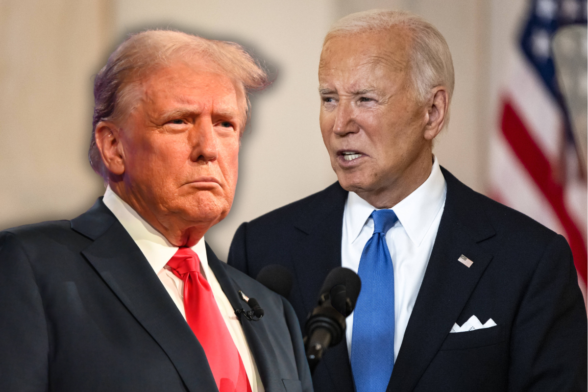 Nach dem Attentatsversuch auf Trump muss sich Joe Biden nun Sorgen machen.