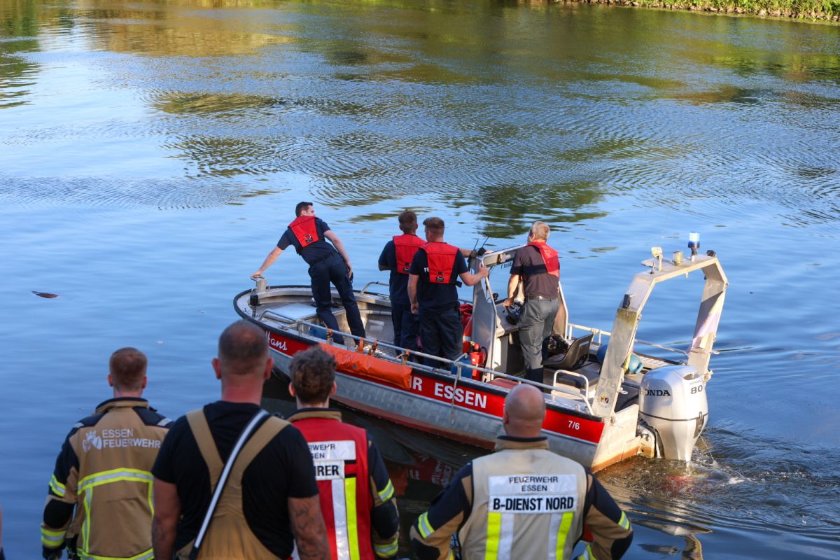 Essen: Mann in Ruhr vermisst! Rettungskräfte mit Großeinsatz