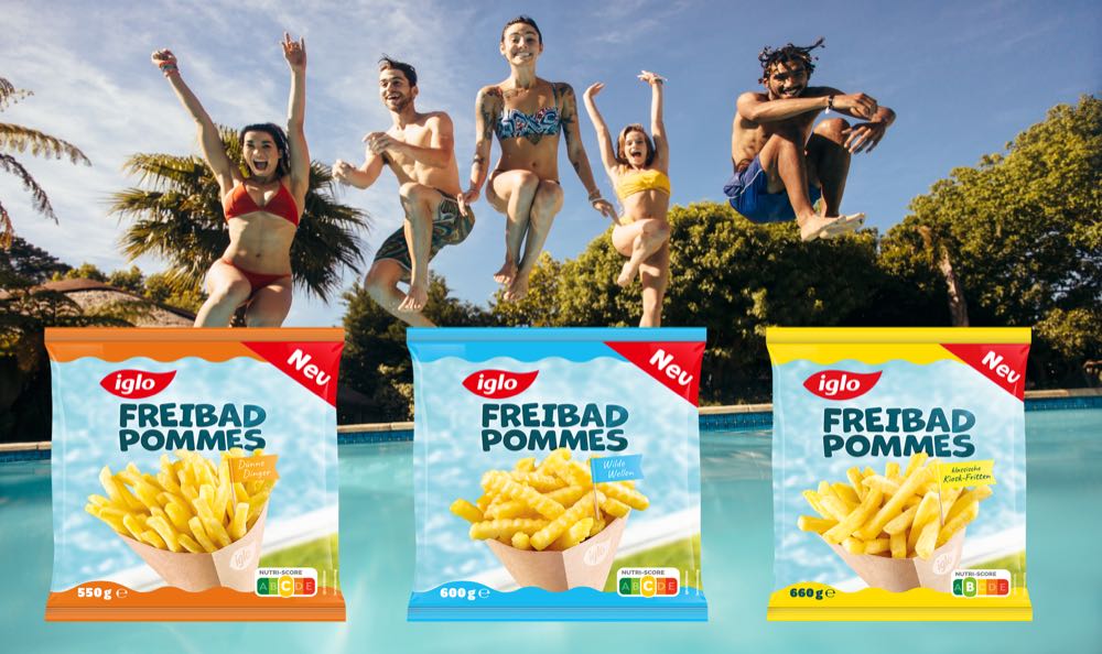 Freibad-Pommes von Iglo.