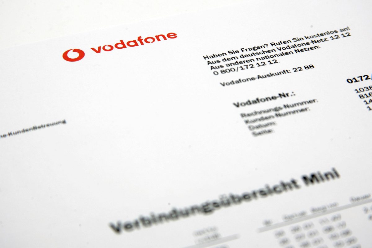 Vodafone führt Kunden mit falschen Verträgen hinters Licht. (Symbolfoto)