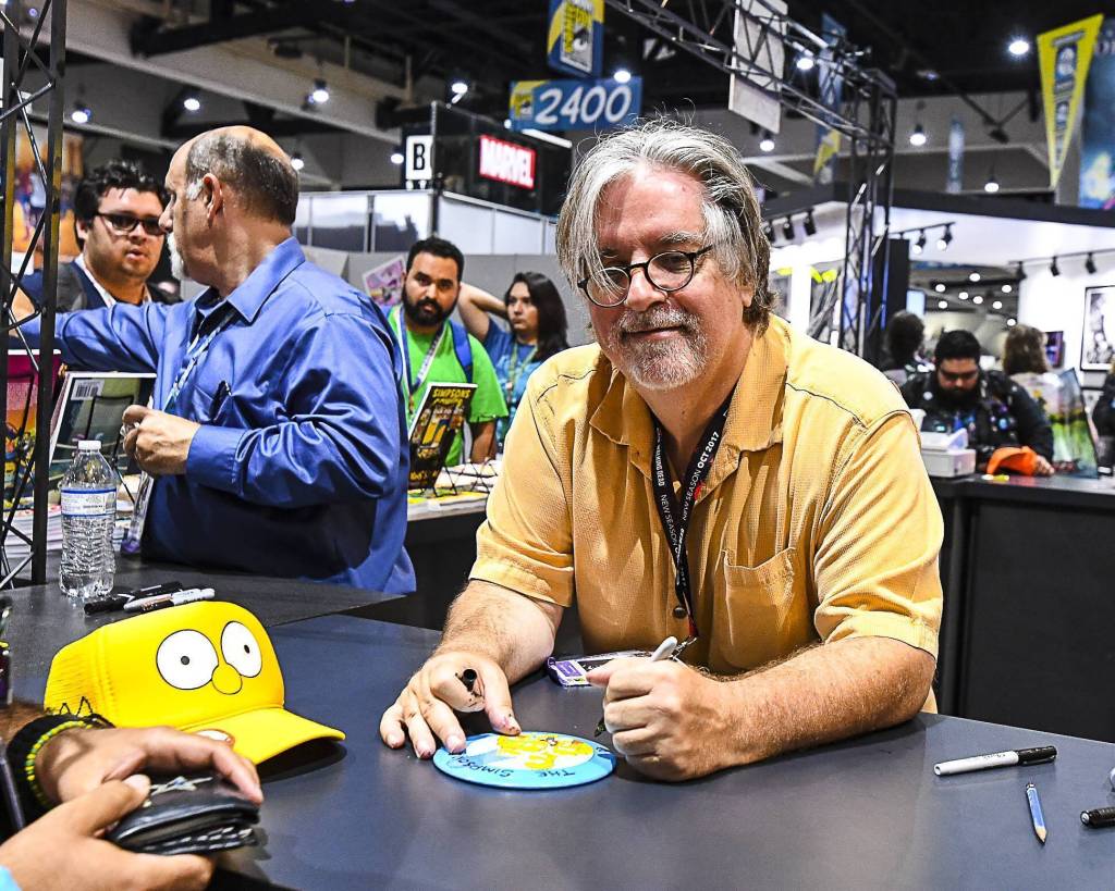 Matt Groening, Meet, Greet and Signing at Comic-Con 