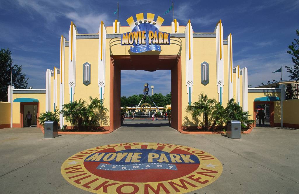 Moviepark Eingang