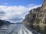 Gestein in Lysefjord, Norwegen.