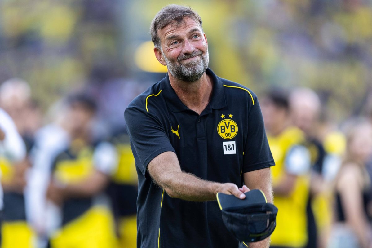 Jürgen Klopp kehrte ins Stadion von Borussia Dortmund zurück.