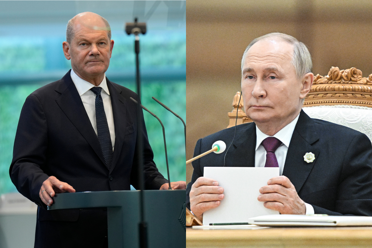 Eine Mehrheit der Deutschen wÃ¼nscht sich ein GesprÃ¤ch zwischen Olaf Scholz und Wladmir Putin.