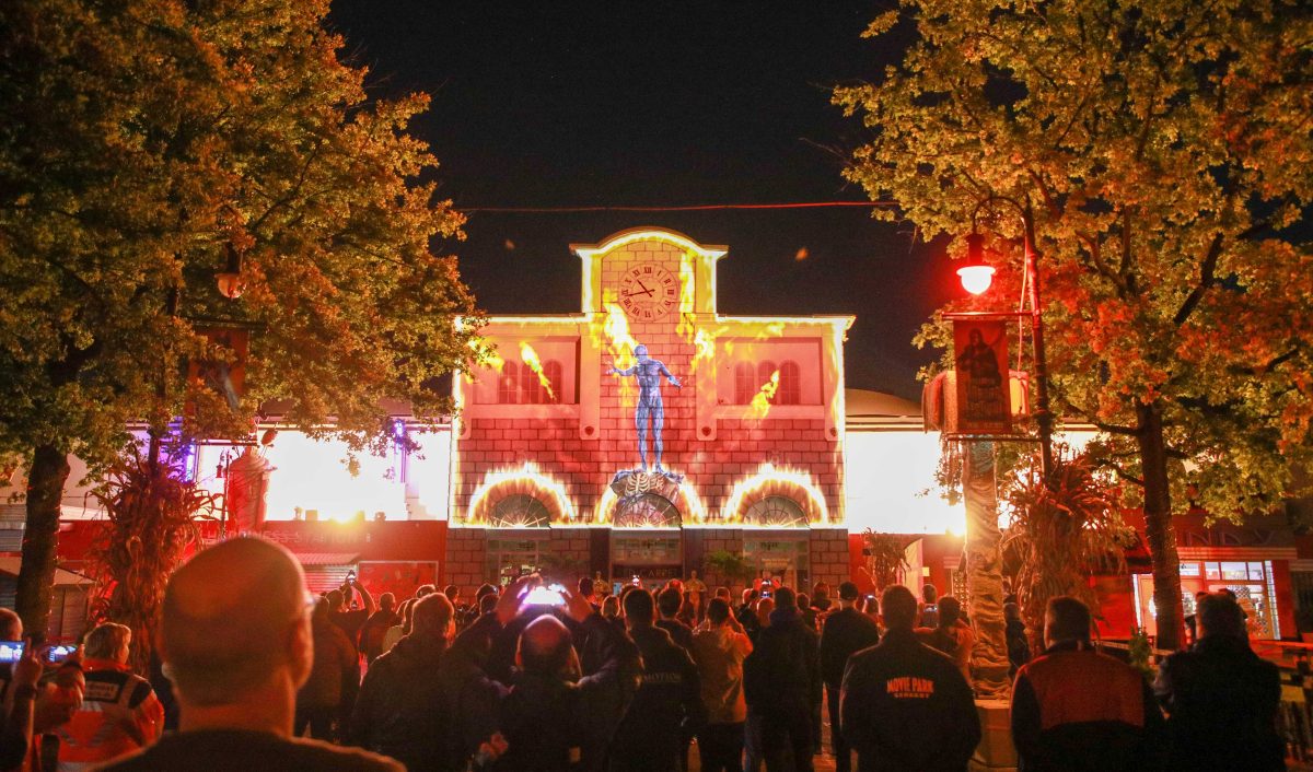 Movie Park mit Halloween-Festival: Sie dürfen nicht rein.