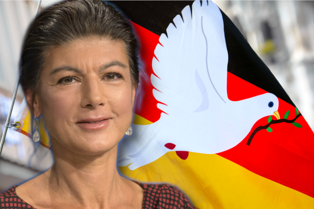 Friedensdemo in Berlin am 3. Oktober mit Wagenknecht.