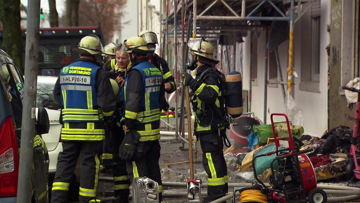 Wohnungsbrand in Dortmund