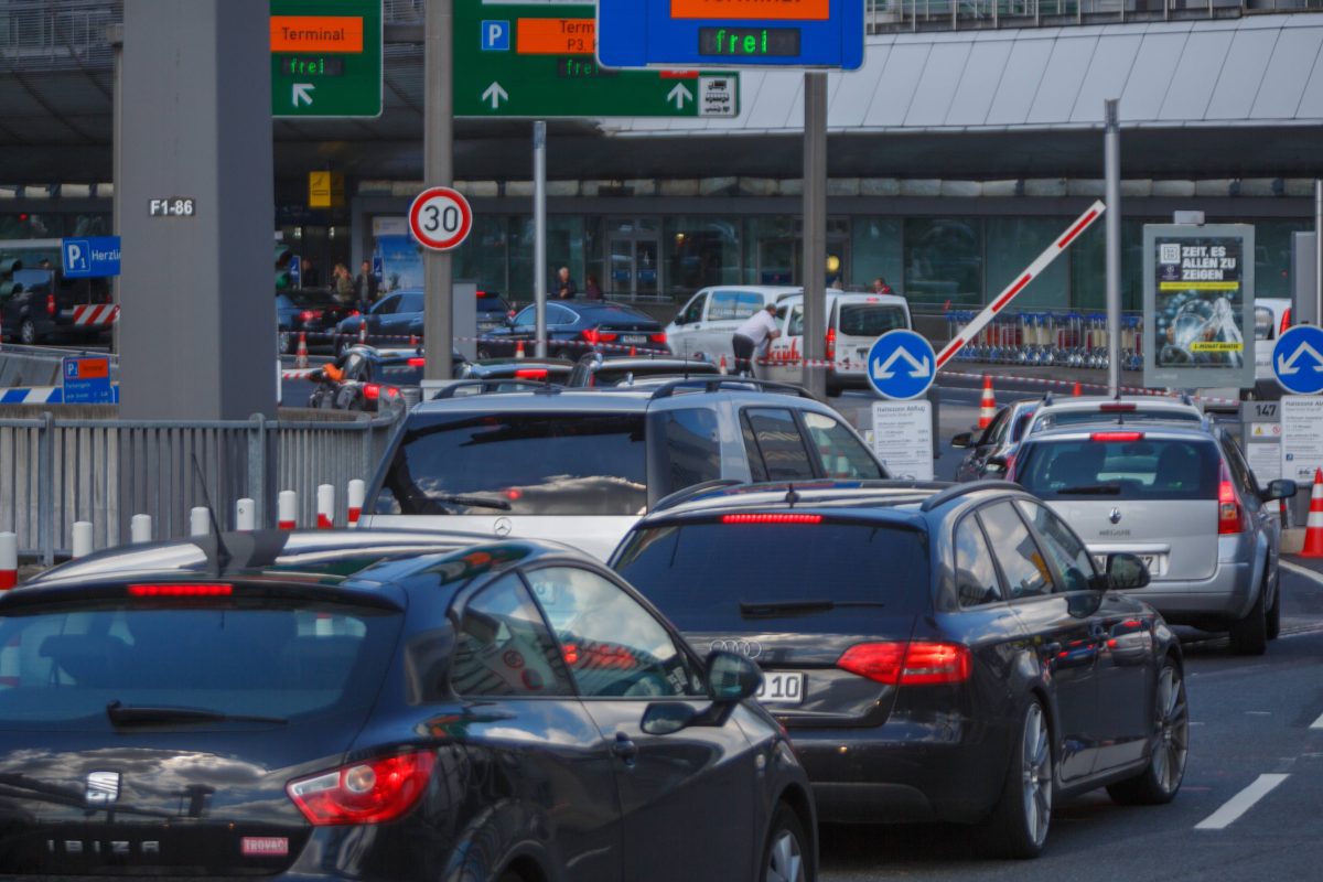 Parken am Flughafen Düsseldorf