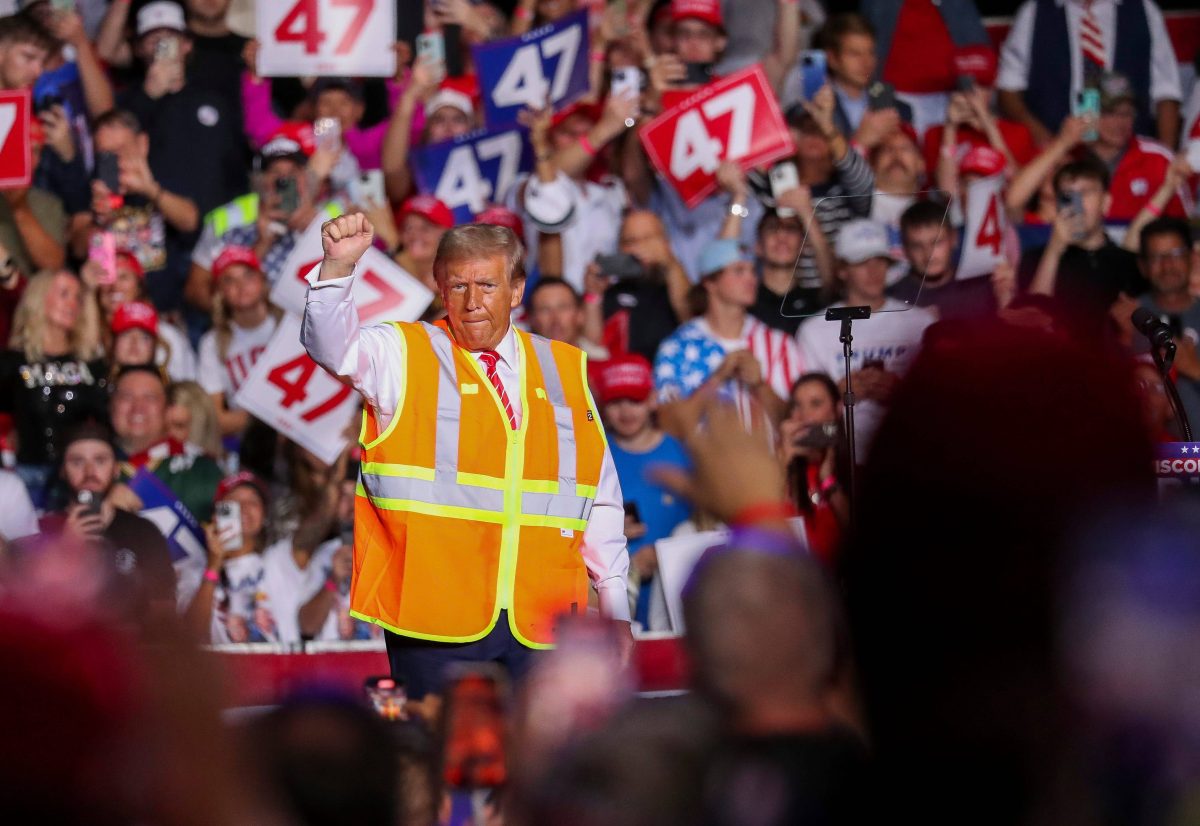 Trump-Fan mit perfider Drohung.