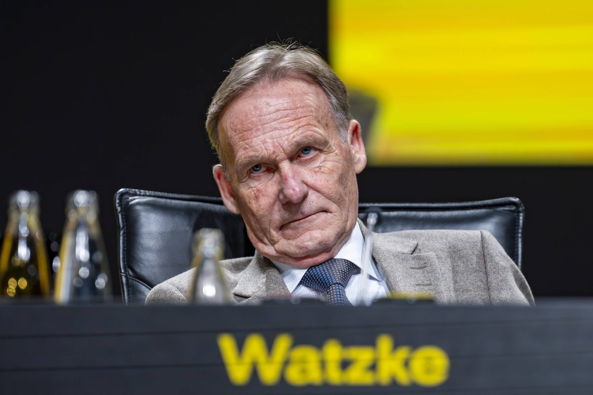 Borussia Dortmund: Hans-Joachim Watzke findet deutliche Worte.