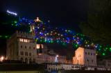 Weihnachtsbaum in Gubbio, Italien