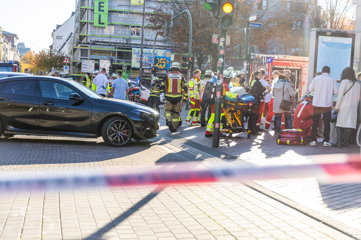 Verkehrsunfall in Essen-Rüttenscheid