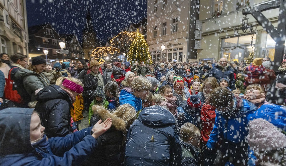 Wetter in NRW: Schnee (Symbolbild)