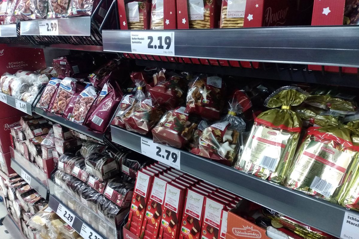 Aldi Weihnachtsprodukte