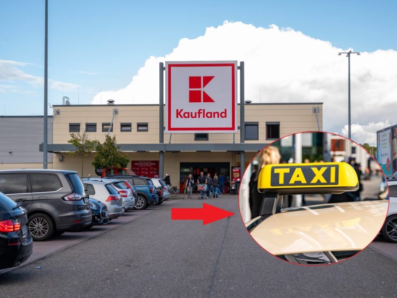 Bürgergeld-Empfänger gehen bei Kaufland einkaufen – danach gönnen sie sich ein Taxi