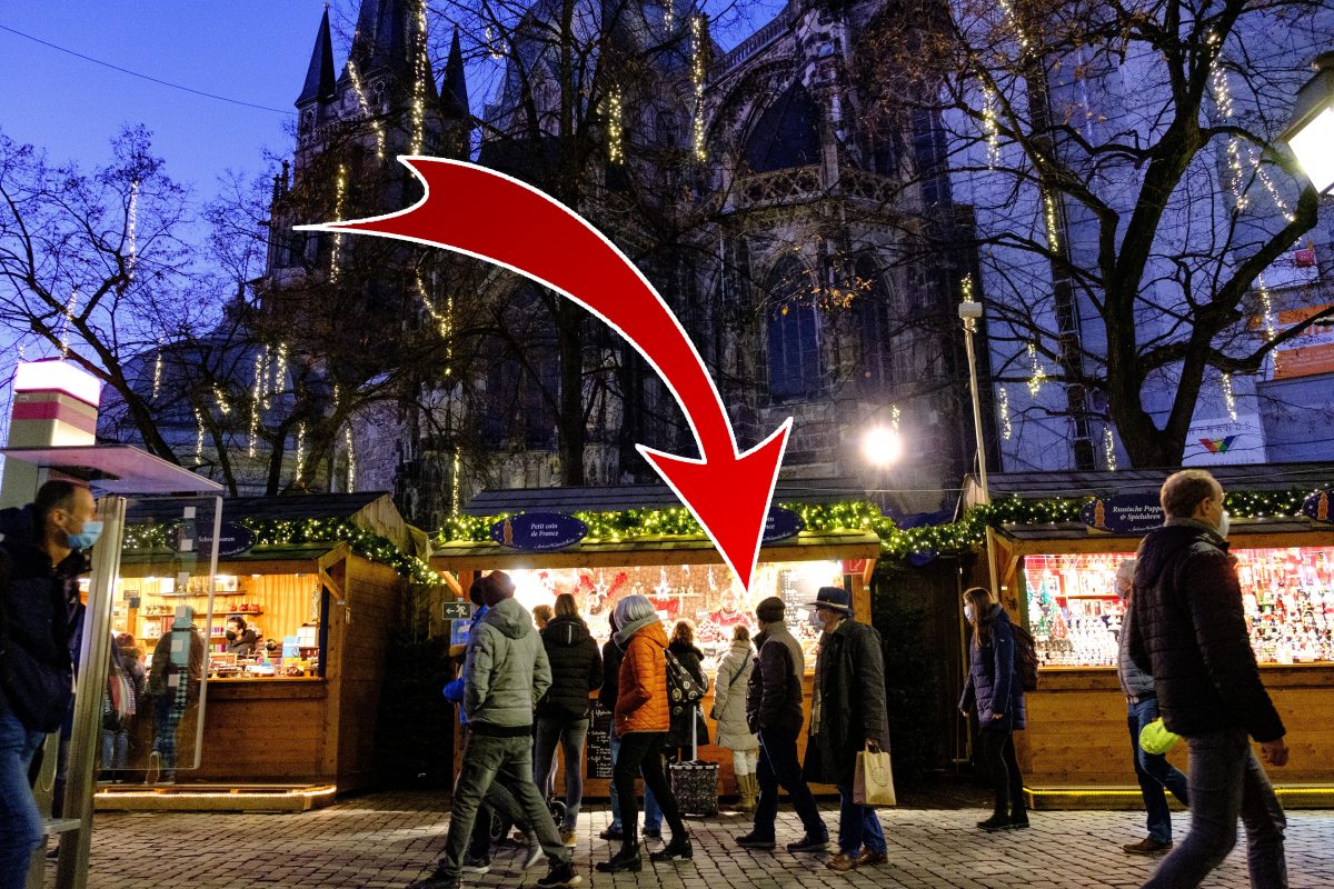 Weihnachtsmarkt NRW Aachen Glühwein