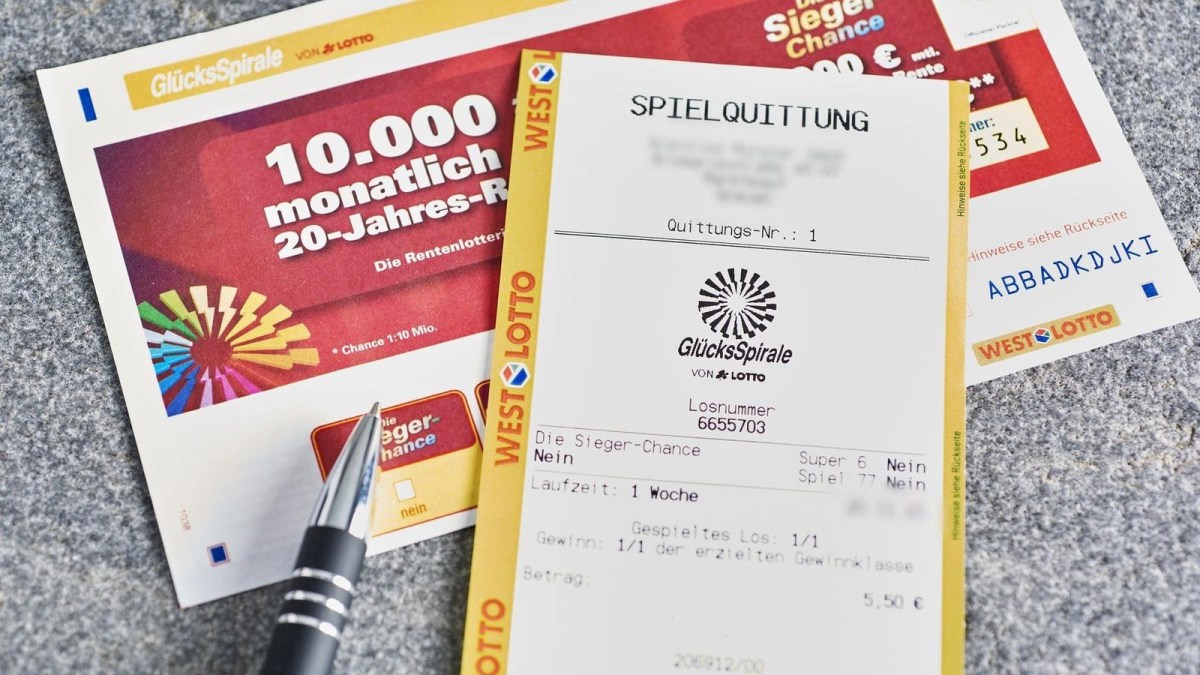 Ein Gewinn für alle: Aus den Erträgen der GlücksSpirale werden gemeinnützige Organisationen des Sports, der Wohlfahrtsverbände und des Denkmalschutzes unterstützt. Und Gewinne bis zu 10.000 Euro monatlich für 20 Jahre sind auch drin.