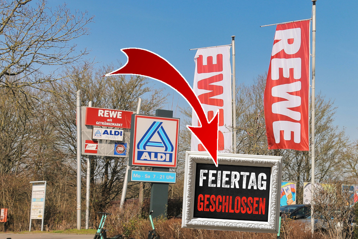 aldi rewe kaufland geschlossen