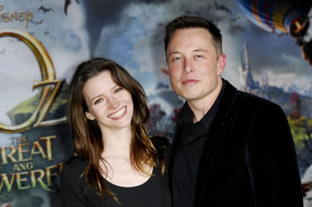 Elon Musk und seine zweimalige Ehepartnerin Talulah Riley.