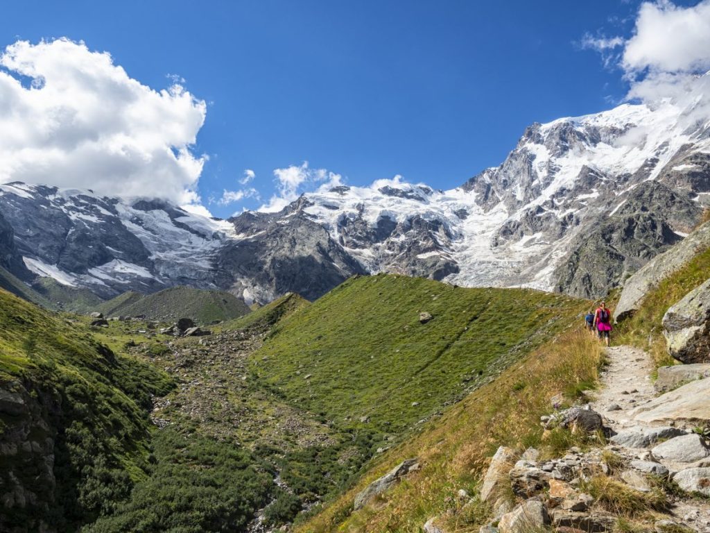 Hoechste Berge Europas-Dufourspitze