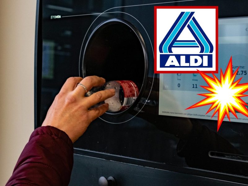 Ruhrgebiet: Aldi-Kunde will Pfandbon einlÃ¶sen â€“ an der Kasse fÃ¤llt er aus allen Wolken