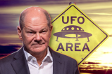 Aliens auf der Erde? Was weiß Olaf Scholz?