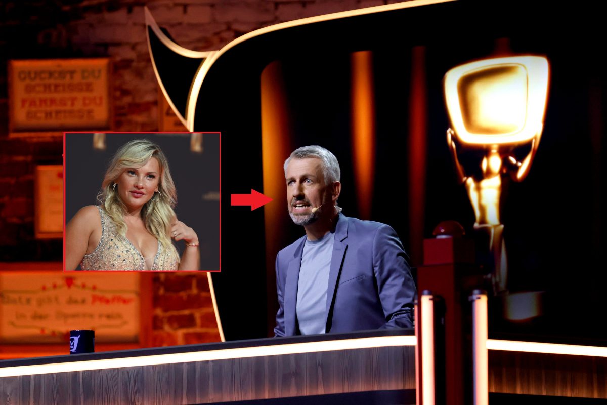 â€žTV Totalâ€œ: Evelyn Burdecki kommt Sebastian Pufpaff verdÃ¤chtig nahe.