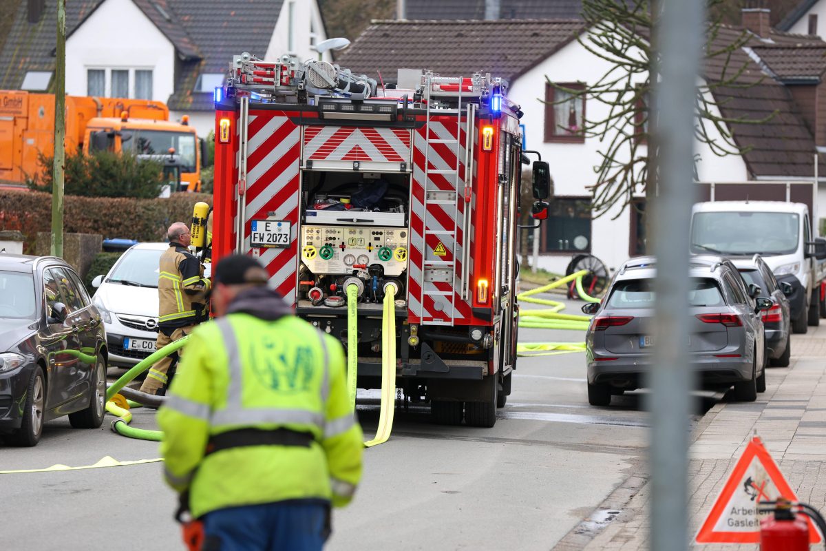 Gas-Alarm in Essen ++ Zahlreiche Häuser evakuiert