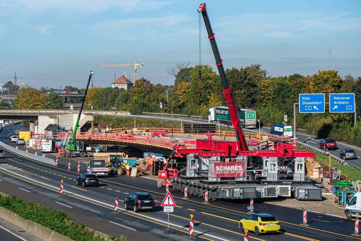 A40 in Duisburg: Schlechte Aussichten für Autofahrer! HIER ist knapp ein Jahr lang gesperrt