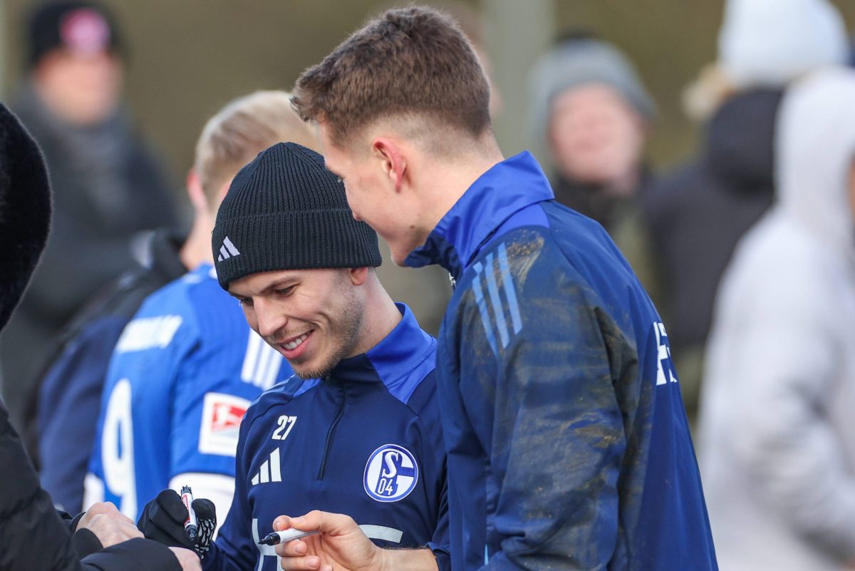 Lino Tempelmann und Ron-Thorben Hoffmann verlieÃŸen den FC Schalke 04 im Winter.