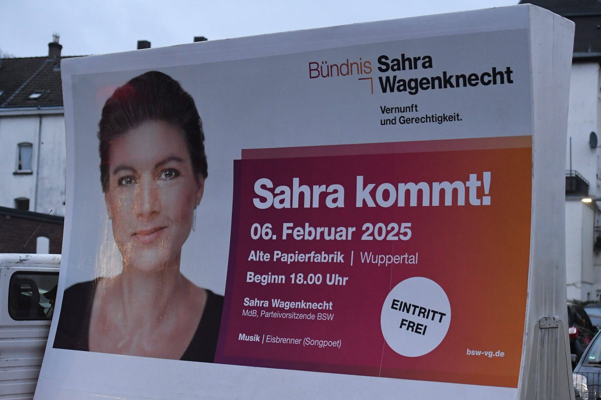 NRW: Sahra Wagenknecht zu Wahlkampfauftritt erwartet – doch es kommt ganz anders