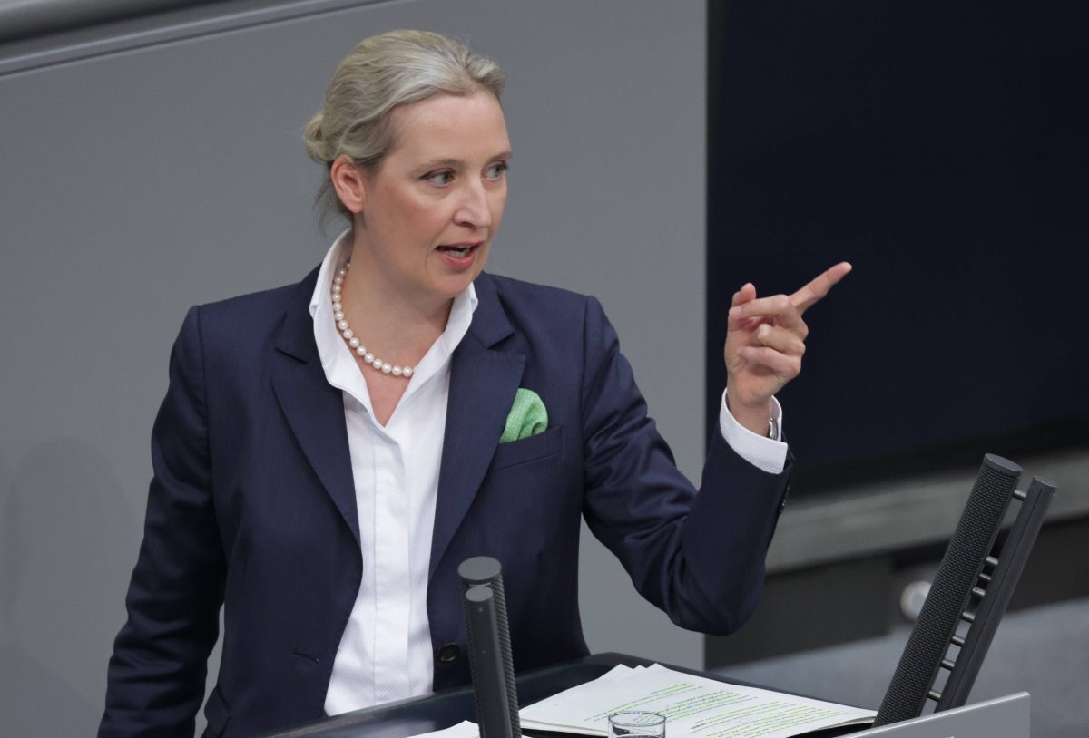 Letzte Bundestagsrede vor der Wahl: Alice Weidel.