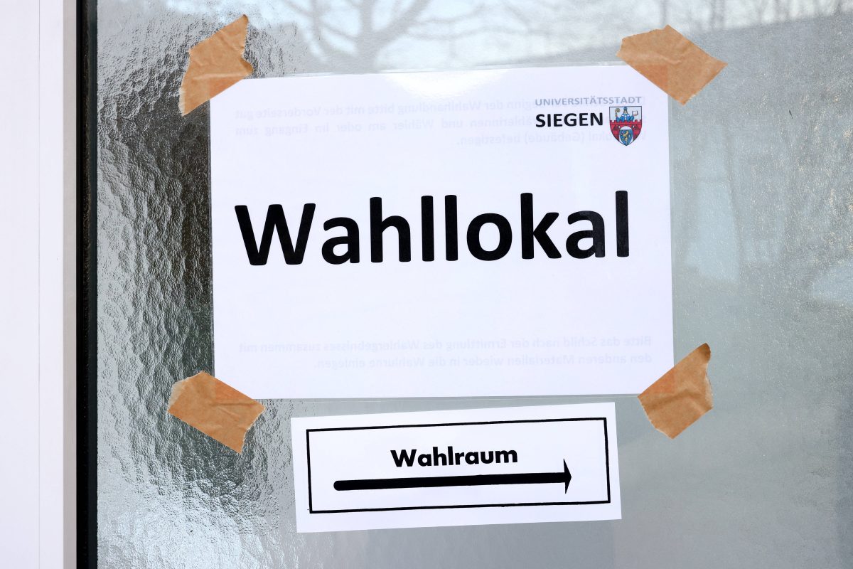 Wahllokal Bundestagswahl 2025