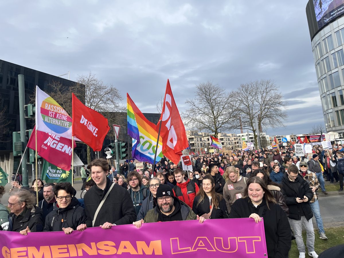 Demo gegen Rechts in Essen