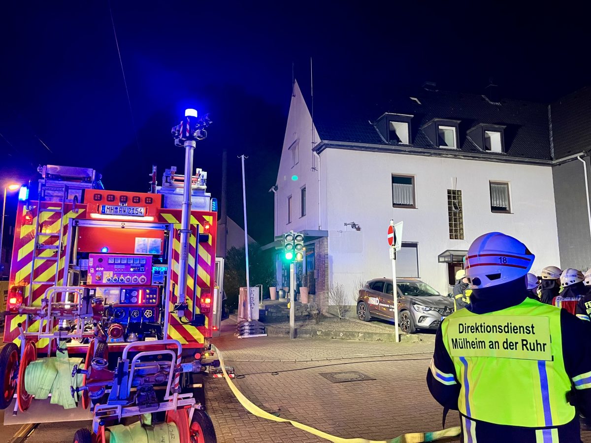 MÃ¼lheim Kohlenmonoxid-Alarm in einer Wohnung