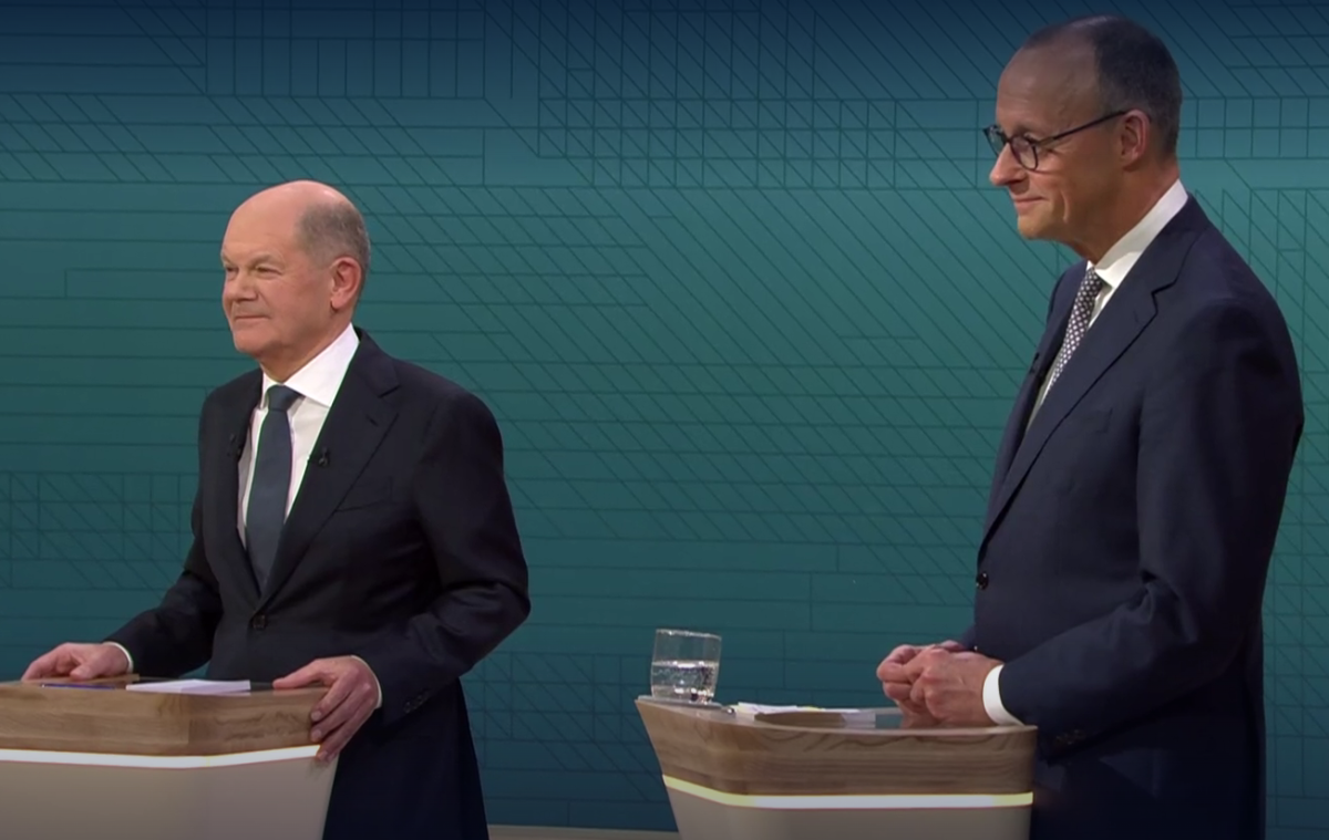 TV-Duell: Sonderlob fÃ¼r Merz und Scholz.