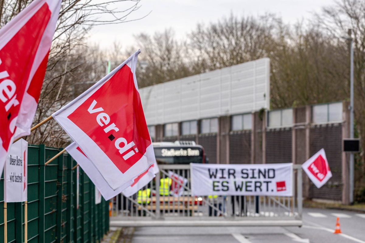 Verdi-Streik in NRW